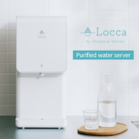 Purified water server Locca SHORT